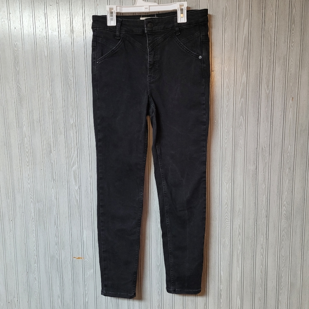 Free People We The Free Black Skinny Jean Size 29